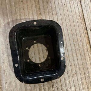 Gas Filler Bezel for 76-95 Jeep CJ & Wrangler YJ metal cover original jeep part